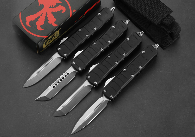  美国微技术Microtech - UT85格纹【白刃】